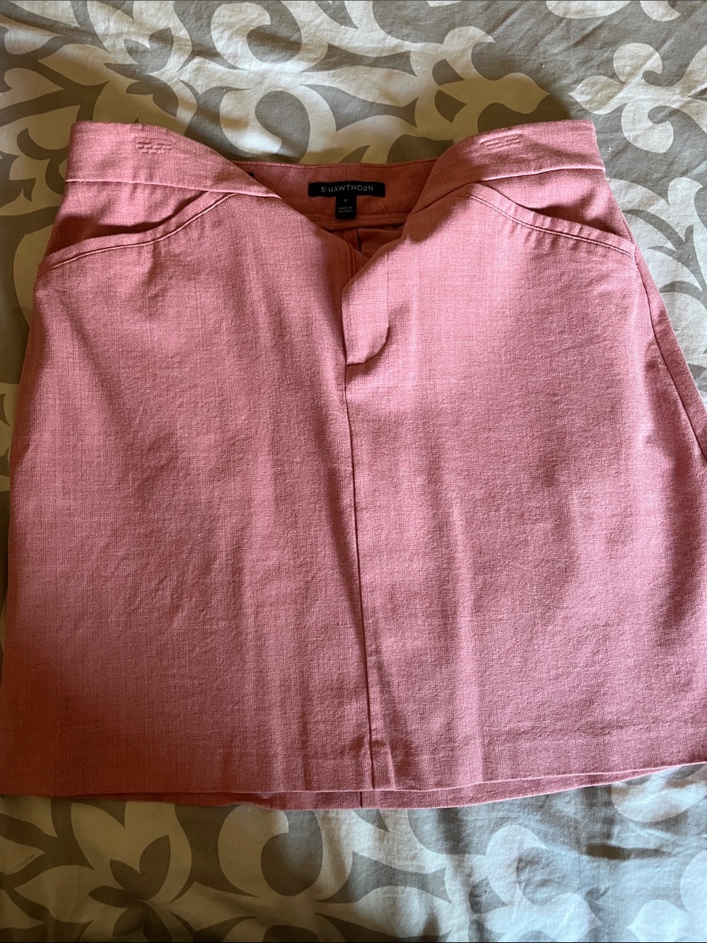 41 Hawthorn Rose Pink Mini Skirt